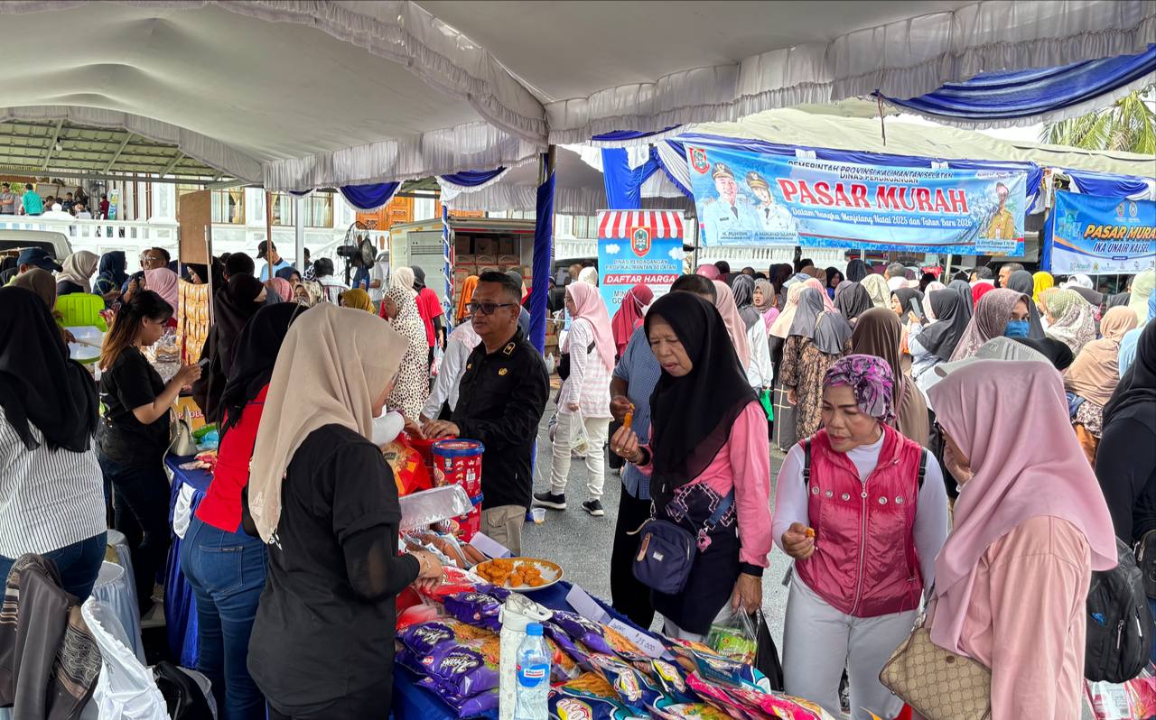 Pemprov Kalsel Gelar Pasar Murah di Mahligai Pancasila, Siapkan Ribuan Paket Sembako
