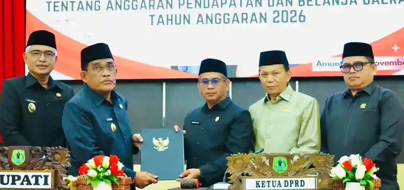 Hasil Rapat Paripurna DPRD HSU, Kurangi Defisit Anggaran di 2026