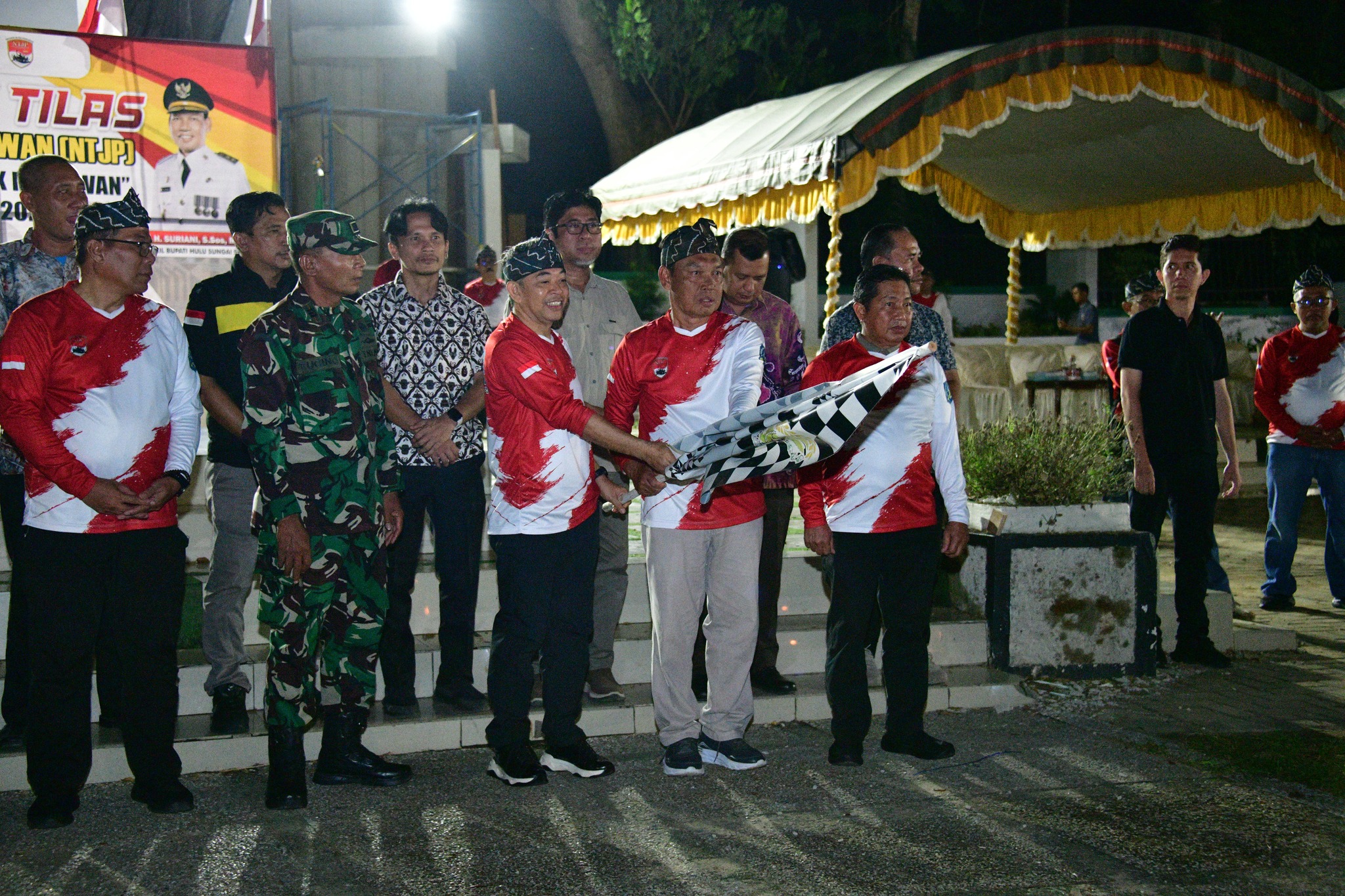 Generasi Muda Menapak Jejak Pejuang, Wabup Hulu Sungai Selatan Lepas Peserta NTJP 2025