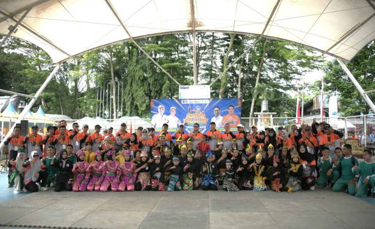 Ketua DPRD HSS Buka Ajang Talenta Pelajar KPOTI 2025, Lestarikan Permainan Rakyat