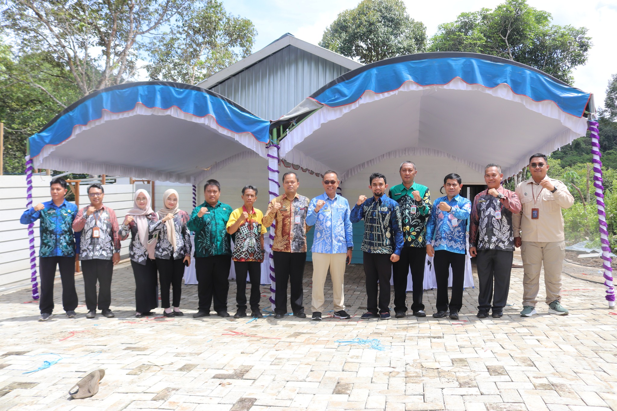 Tinjau Dapur MBG Terpencil di Hamak Timur, Sekda Targetkan 18 SPPG Segera Dibangun di HSS