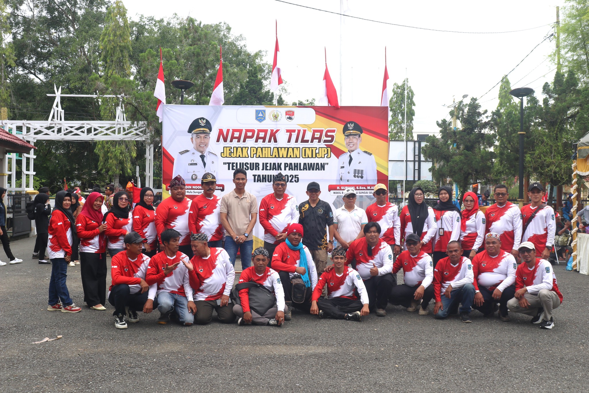 Napak Tilas Jejak Pejuang 2025 Resmi Ditutup, Semangat Juang Warnai Harjad ke-75 Hulu Sungai Selatan