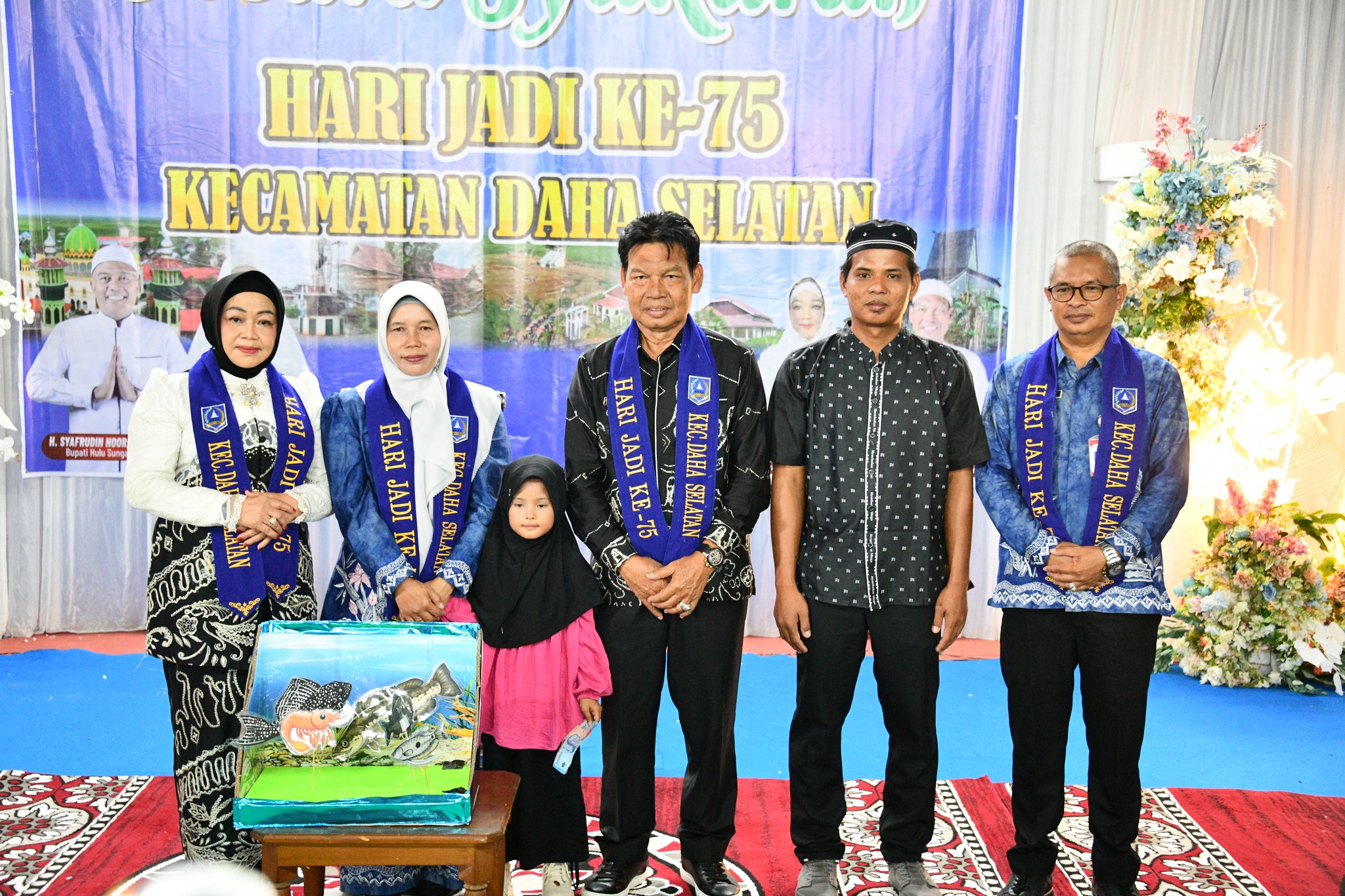 Wabup HSS Hadiri Syukuran Hari Jadi ke-75 Kecamatan Daha Selatan, Tegaskan Komitmen Pembangunan Berkelanjutan