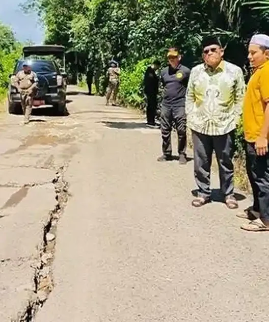 Kerusakan Jalan Desa Panangian HSU akan Diperbaiki di 2026