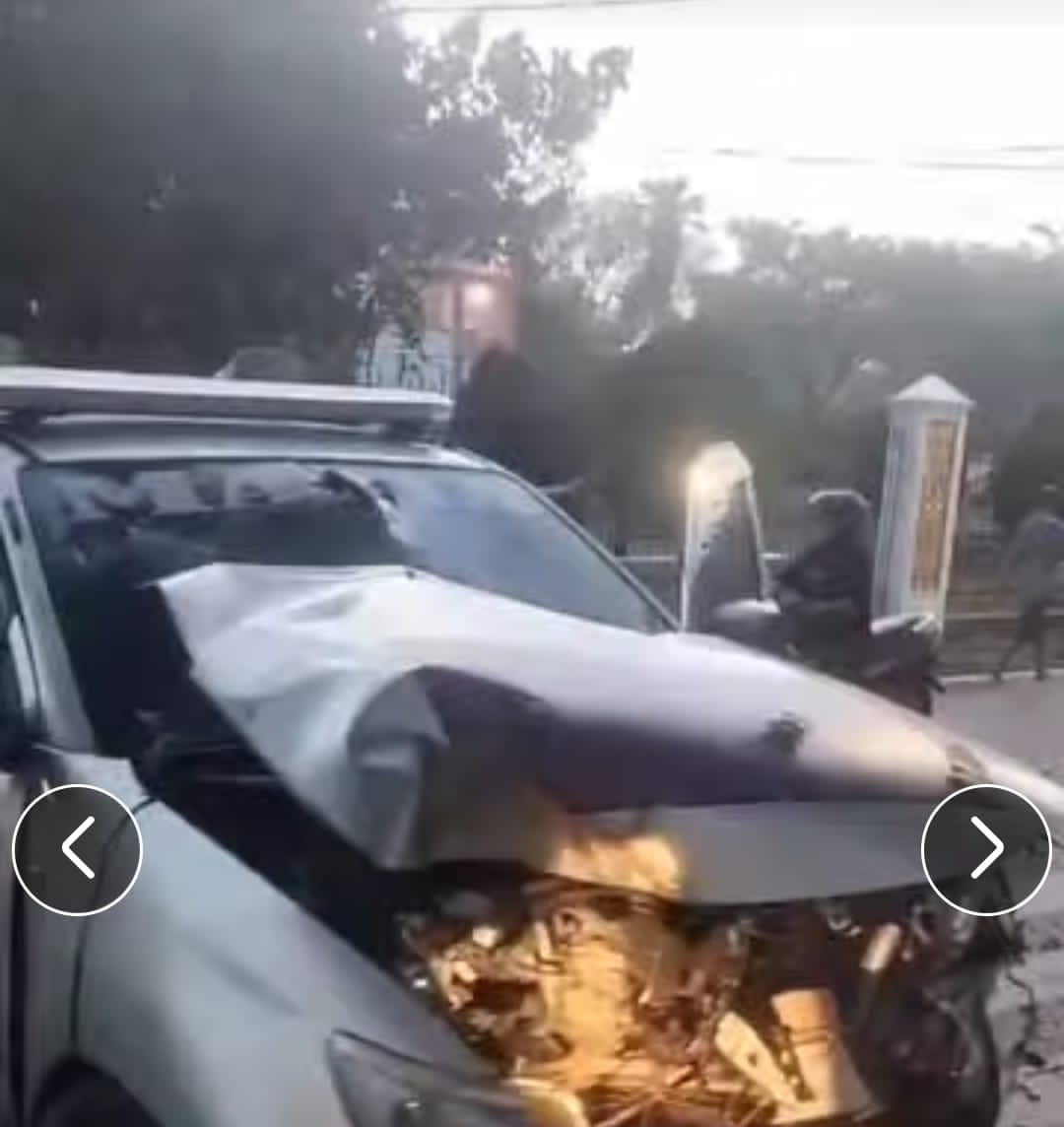 Viral, Mobil Unit Majta Peninggalan Almarhum Guru Zuhdi Dicuri, Berujung Laka Tunggal