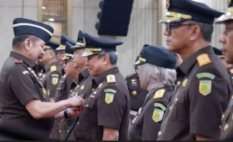 Jelang Akhir Tahun Kejagung Ganti 43 Kepala Kejaksaan Negeri