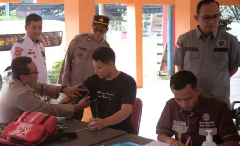 Polantas Tabalong Sasar Pengemudi Angkutan Umum