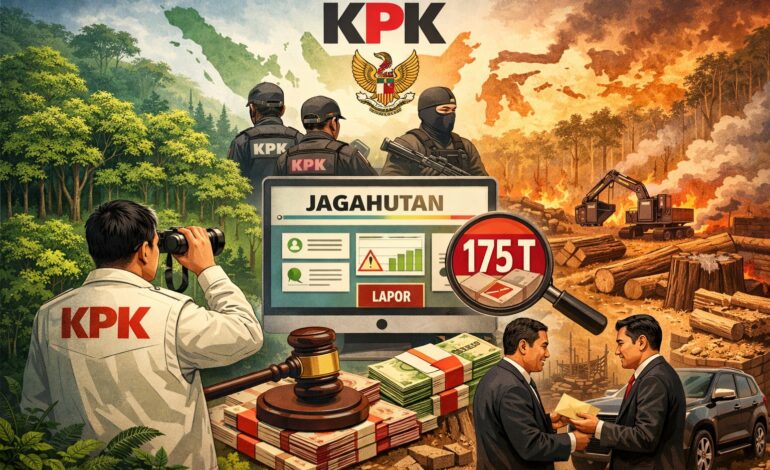 Kekayaan Hutan Terancam, KPK Ingatkan Ancaman Korupsi Rp 175 Triliun