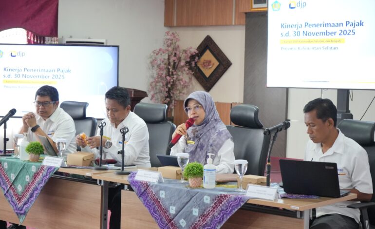 Paparan Perkembangan Kinerja Fiskal Regional Kalsel