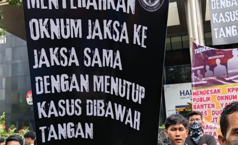KPK OTT Jaksa Kejati Banten