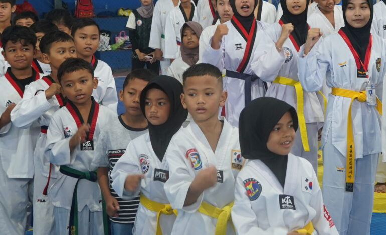 Ajang Taekwondo se-Kalsel di Kejuaraan Wali Kota Cup 2025 Diikuti 379 Atlet