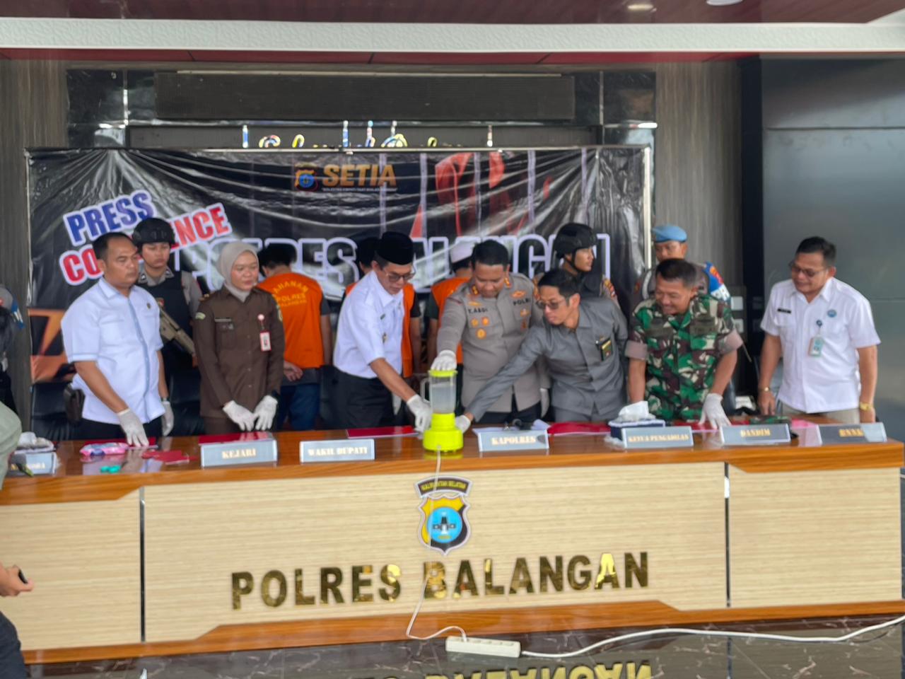Polres Balangan Ungkap 5 Kasus Narkoba, 7 Tersangka Berhasil Diamankan