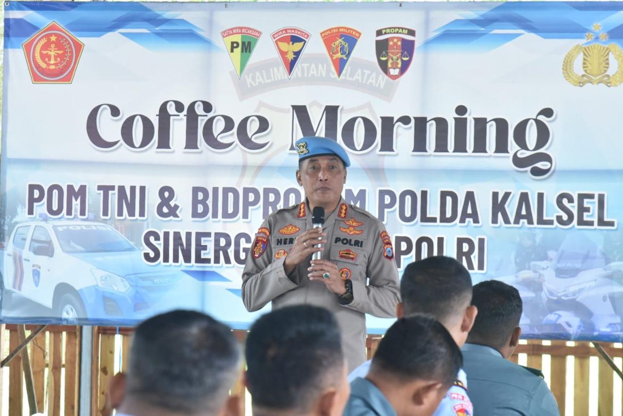 Propam Polda Kalsel dan TNI Perkuat Sinergi Pengamanan Akhir Tahun dan Haul ke-21 Guru Sekumpul