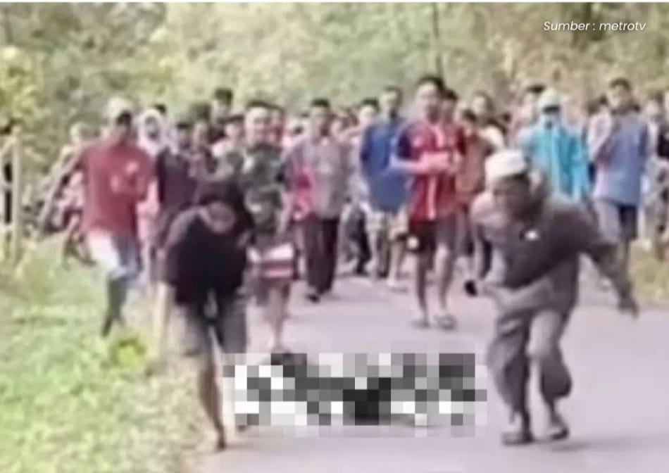 Pria Terduga Pemerkosa Difabel di Gowa Tewas Dihajar Massa, Video Diarak & Diseret Motor Viral