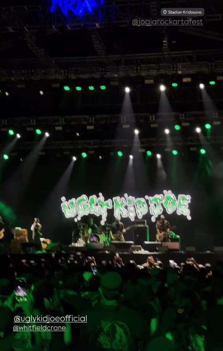 Andromeda–Jamrud Menggelegar, Ugly Kid Joe Resmi Menutup Day 1 Jogjarockarta