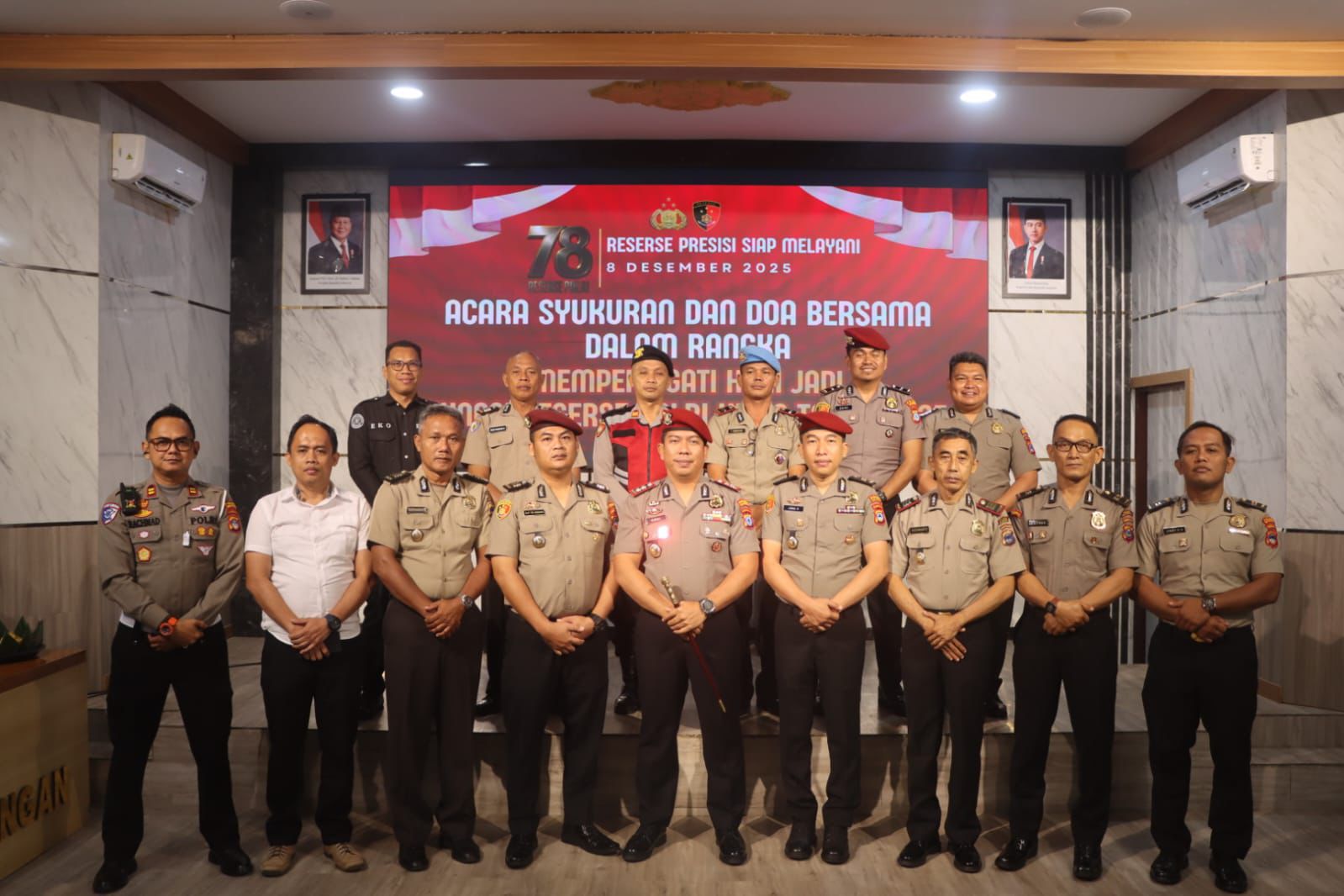 Reserse Polri 78 Tahun: Polres Balangan Mantapkan Dedikasi dan Pelayanan Presisi