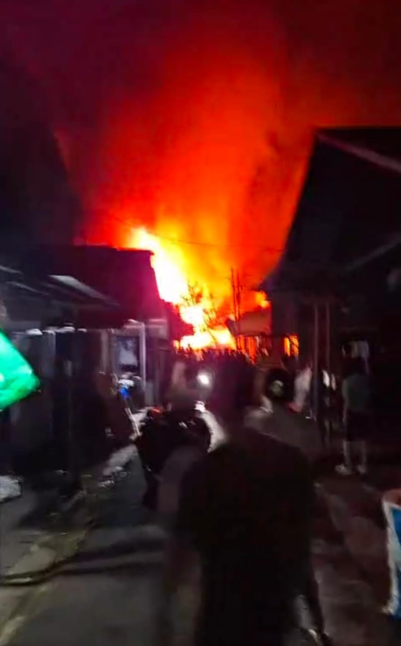 Api Amuk Kelayan A Banjarmasin, Tiga Rumah Hangus
