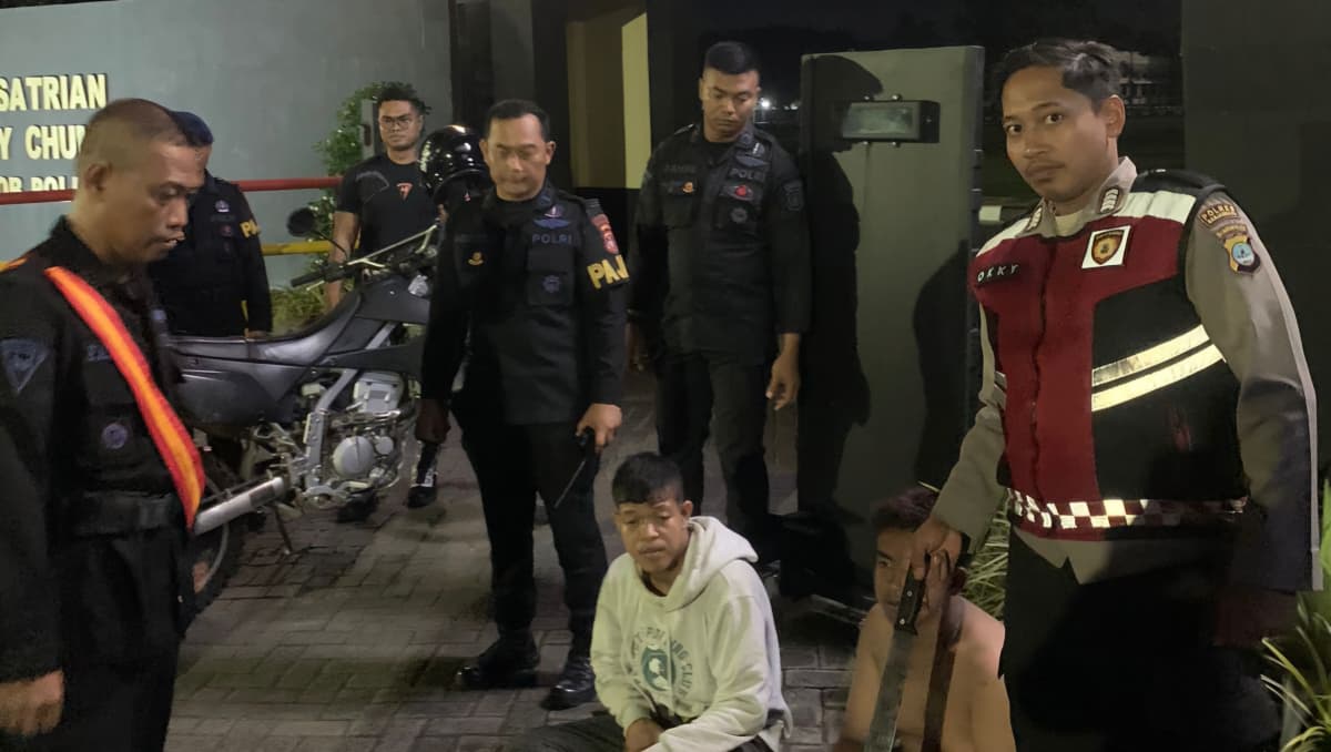 Polres Banjarbaru Amankan Sembilan Remaja Diduga Hendak Tawuran