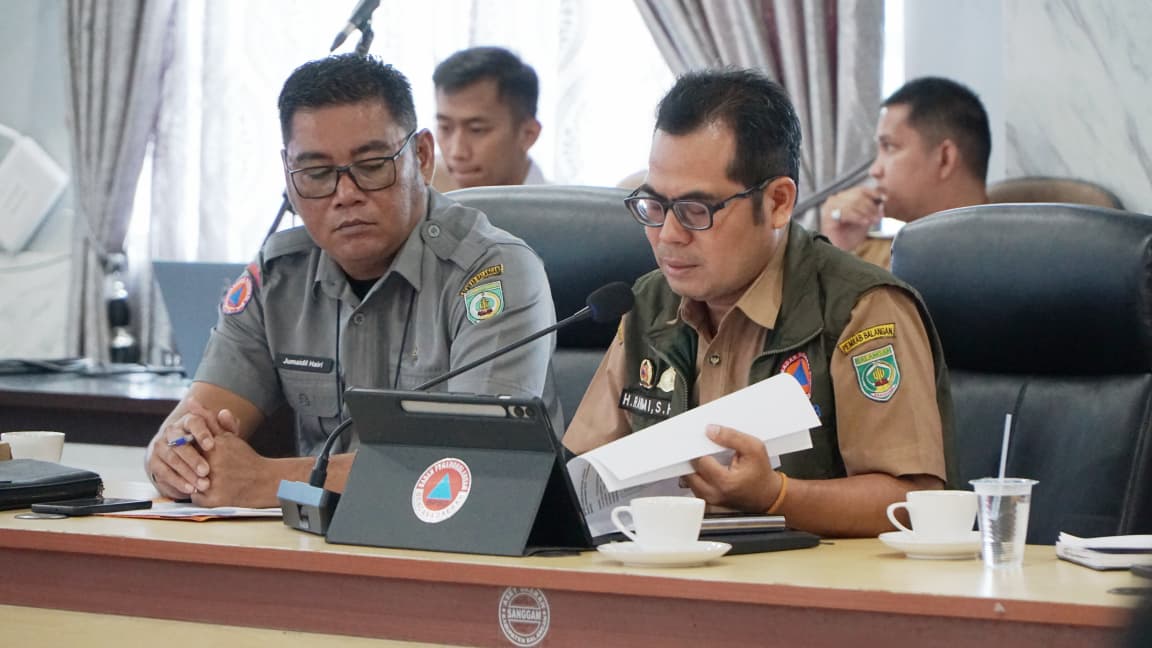 BPBD Balangan Tingkatkan Kesiapsiagaan Bencana Jelang Nataru