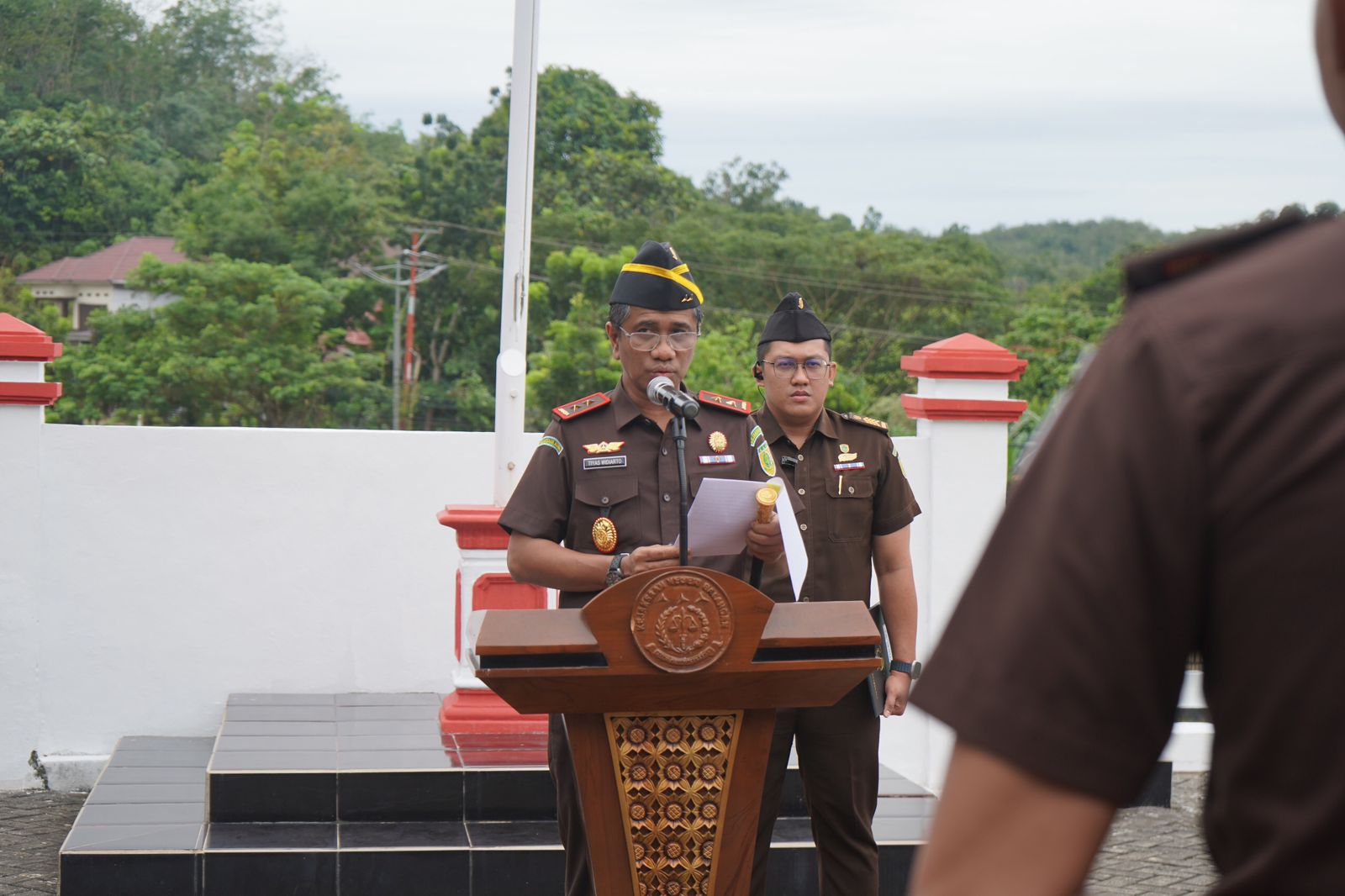 Peringatan Hakordia di Balangan, Kajati Kalsel Ajak Insan Adhyaksa Perkuat Integritas