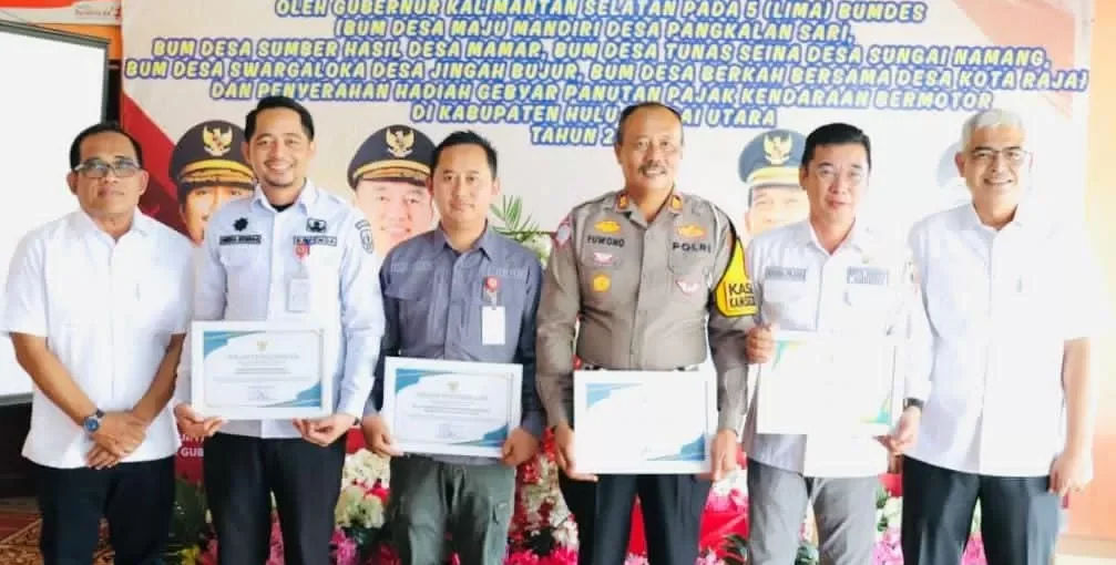 Diapresiasi Lima BUMDes Pendukung Pembayaran PKB