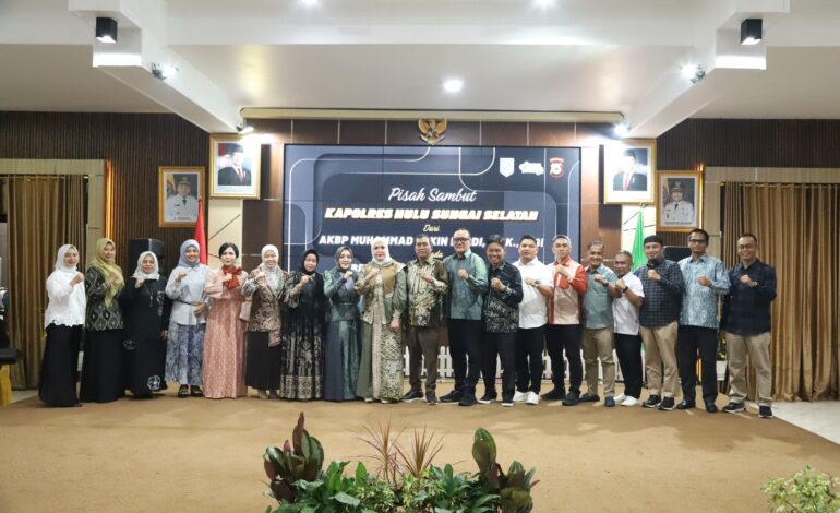 Pemkab HSS Gelar Pisah Sambut Kapolres, Apresiasi Sinergi Jaga Kamtibmas