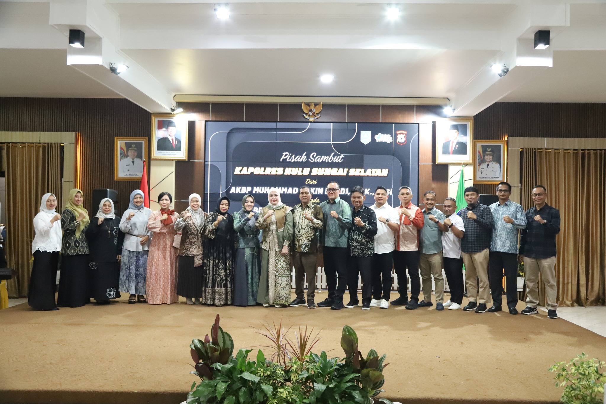 Pemkab HSS Gelar Pisah Sambut Kapolres, Apresiasi Sinergi Jaga Kamtibmas