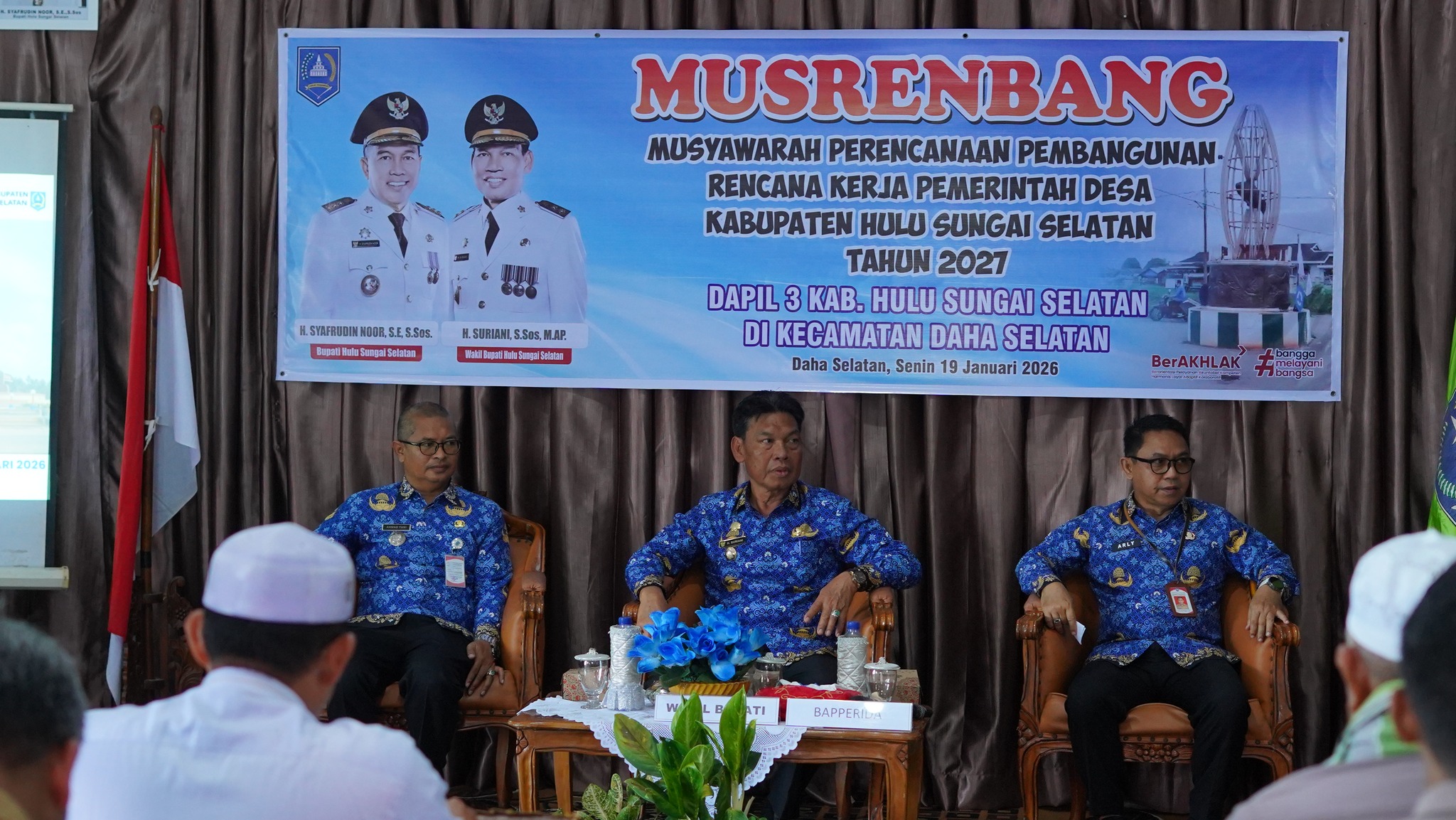 Musrenbang se-Daha 2027, Wabup HSS Tekankan Usulan Prioritas Berdampak Nyata