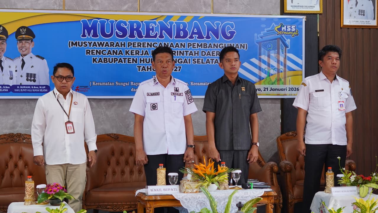 Wabup HSS Hadiri Musrenbang Dapil I Bahas RKPD 2027