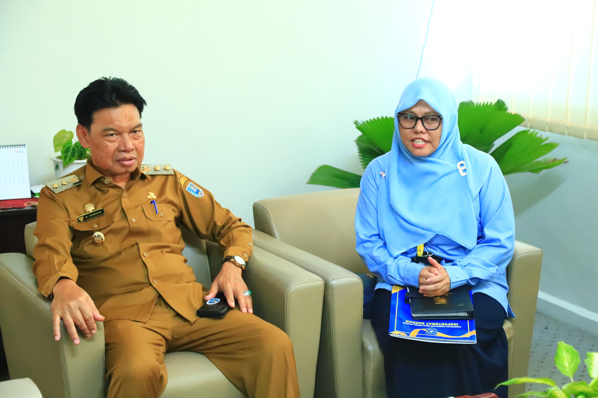 Audiensi Calon UP3, Wabup HSS Dorong Pengawasan yang Objektif dan Profesional