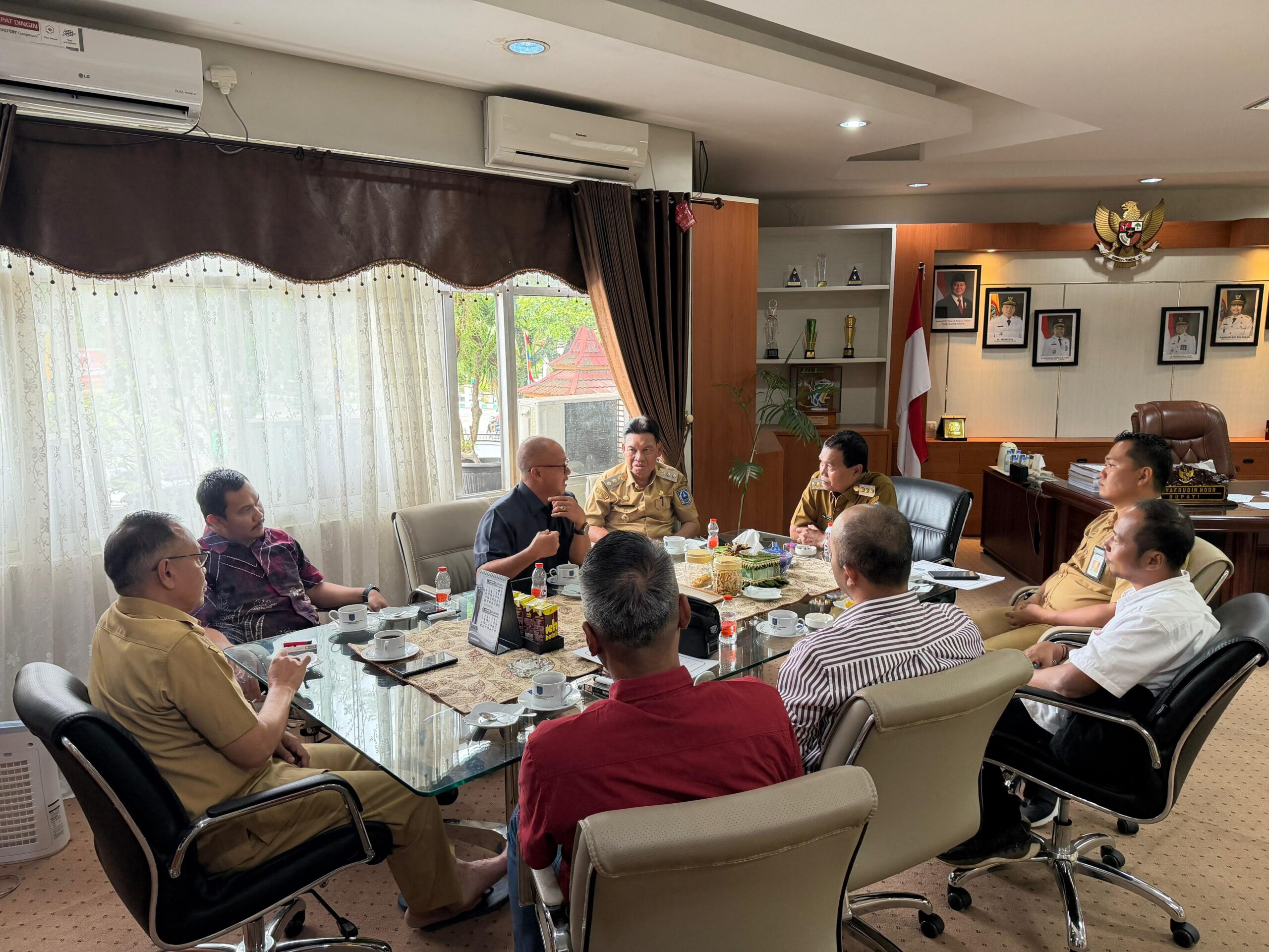 Bupati HSS mengundang Manajemen PT AGM Terkait Dugaan permasalahan Lingkungan di Wilayahnya