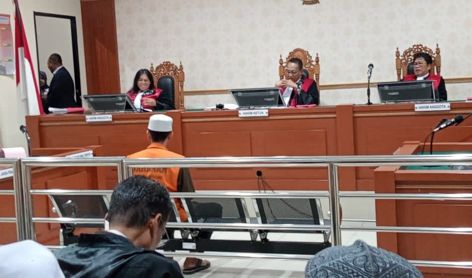 Terbukti Jual Sabu Paketan Besar Terdakwa Warga Sungai Lulut Dituntut 8 Tahun Penjara