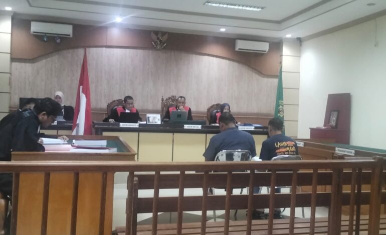 Proyek WC Sehat di HSU Kembali Bergulir, Dua Terdakwa Baru Duduk di Kursi Pesakitan