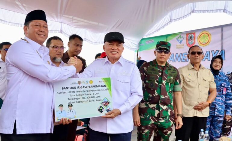 Pemerintah Provinsi Kalimantan Selatan Alokasikan Bantuan Sektor Pertanian Senilai Rp1,7 Miliar untuk Kabupaten Barito Kuala