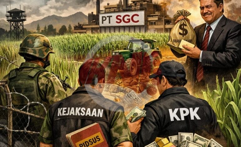 Skandal Agraria di Aset Pertahanan: HGU Sugar Group “Dikeroyok” Kejagung dan KPK