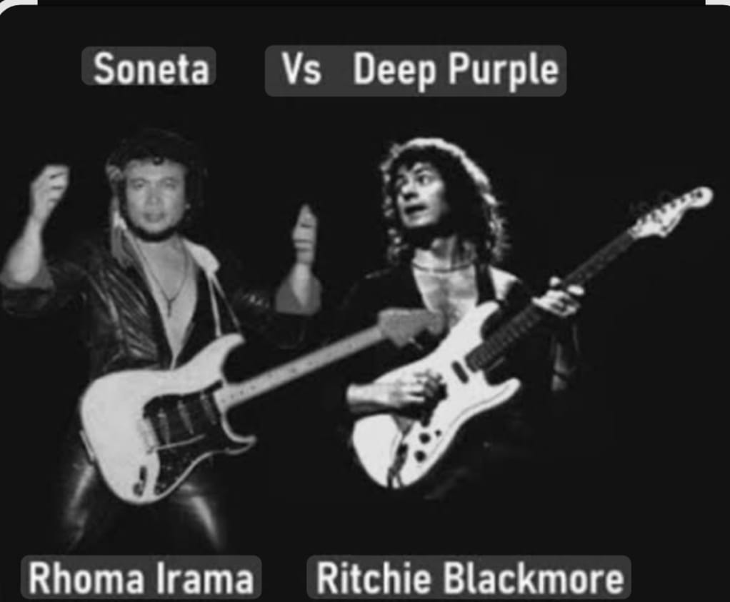 Jejak Deep Purple dalam Revolusi Dangdut Rhoma Irama