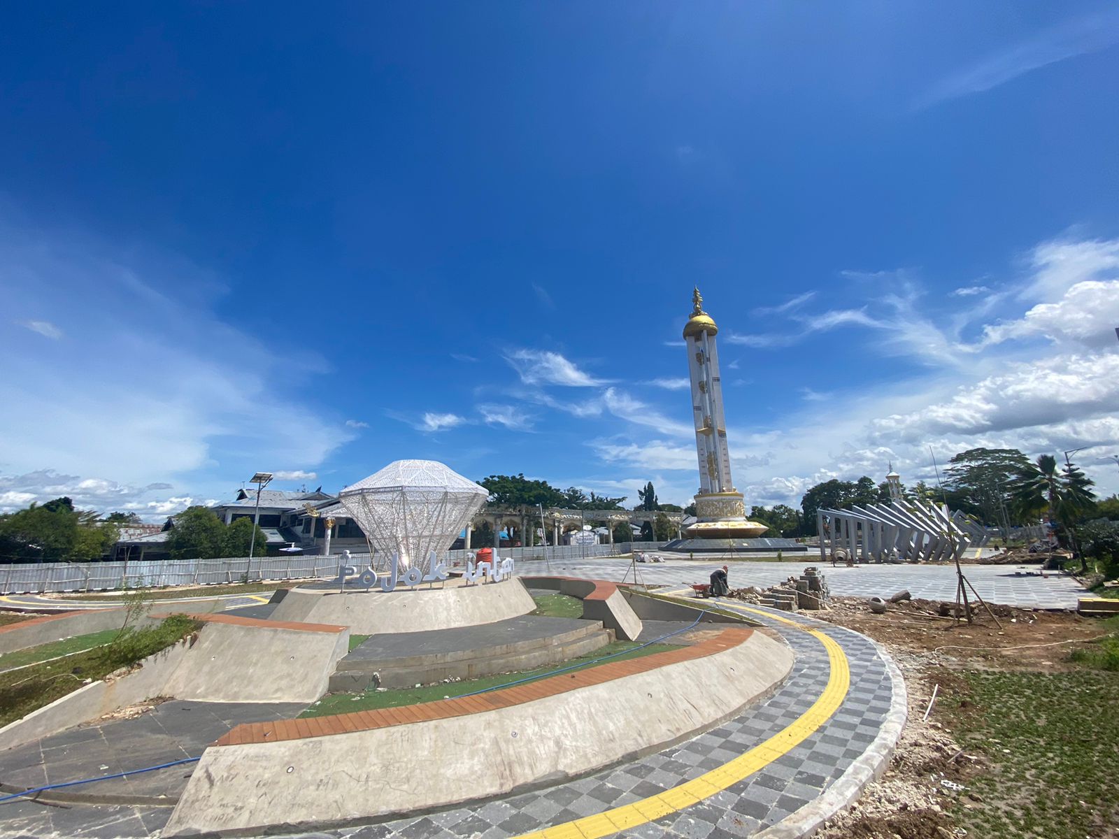 Taman CBS Martapura Rp8 Miliar Molor, Polisi Pastikan Akan Lakukan Pengecekan