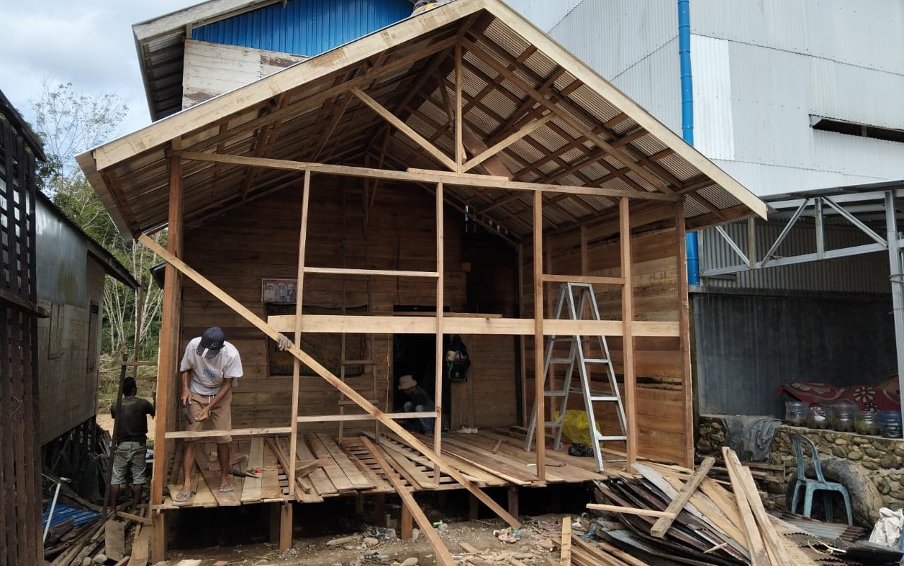 48 Rumah Rusak Berat Mulai Diperbaiki pada Masa Transisi Pemulihan Banjir Balangan