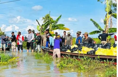 Paket Bantuan untuk Warga Terdampak Banjir di HSU Menipis