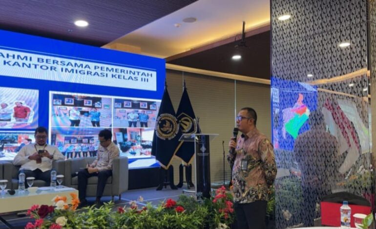 Kanim Balangan Jadi Rujukan Nasional, Kepala Kantor Tampil sebagai Narasumber Ditjen Imigrasi