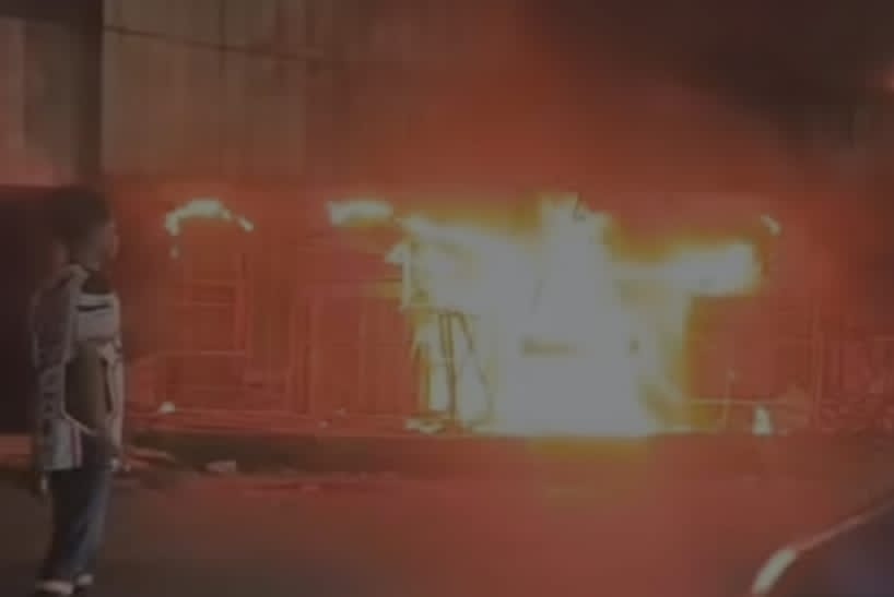 Di Tengah Arus Balik, Kebakaran Skala Kecil Terjadi di Jalan Hasanuddin HM Banjarmasin