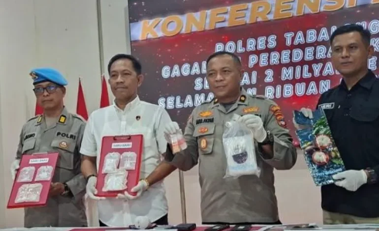 Polres Tabalong Ungkap Penyalahgunaan Narkoba di Muara Uya