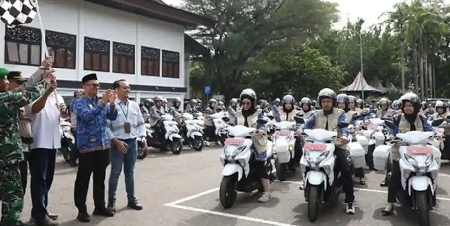 Pemkab Tabalong Sediakan Puluhan Motor Khusus Perluas Jangkauan Home Care