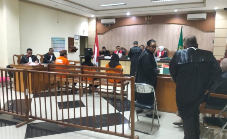 Diduga Rugikan Bank BRI Unit Alalak, Tiga Terdakwa Jalani Sidang Perdana di Pengadilan Tipikor Banjarmasin