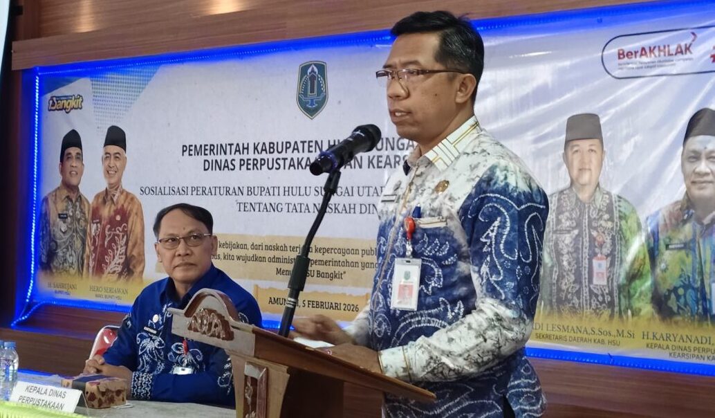 Dispersip HSU Sosialisasi Perbup 41/2025