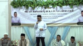 Silaturahmi dan Buka Puasa di Upau, Bupati Paparkan Program Infrastruktur dan Keagamaan