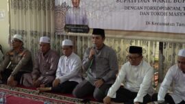 Silaturahmi Bersama Bupati Tabalong, Camat Tanjung Paparkan Progres Pembangunan dan Penurunan Kemiskinan