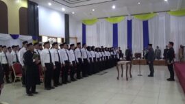 Bupati Tabalong Lantik 95 Pegawai Pemkab Tabalong, Tekankan Integritas & Pelayanan Masyarakat
