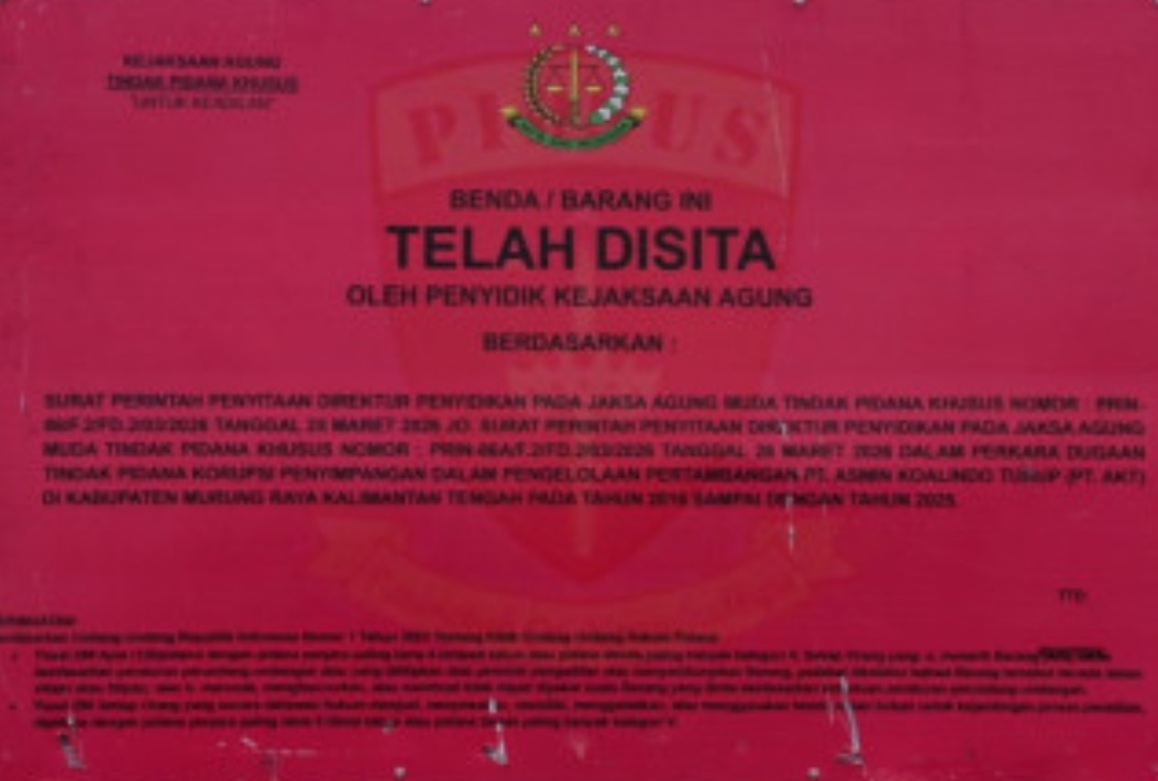 Tambang PT AKT Milik Samin Tan Disita karena Operasi Tanpa Izin