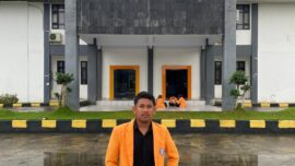 Ketua Komisi I DPM FISIP UHO, La Ode Muhammad Syarif